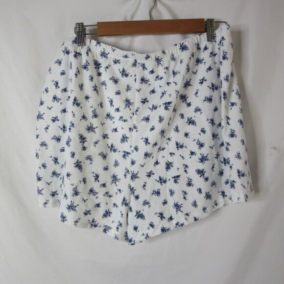 Wild Fable Knit Pajamas Lounge Tank Shorts Floral 2 Pieces Floral Size XXL NWT - Picture 8 of 12